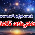 Powerful Zodiac signs: ఆ నాలుగు రాశుల్లో పుట్టిన వారి మాటకు పవర్ ఎక్కువట