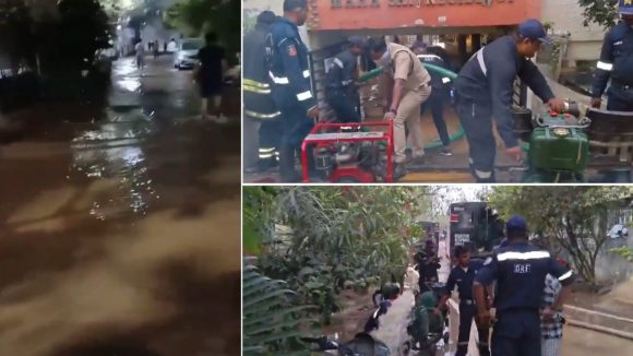 Manikonda News: మణికొండని చుట్టుముట్టిన వాటర్.. అపార్ట్‌మెంట్ల సెల్లార్లు మునక, అర్ధరాత్రి ఏం జరిగింది?