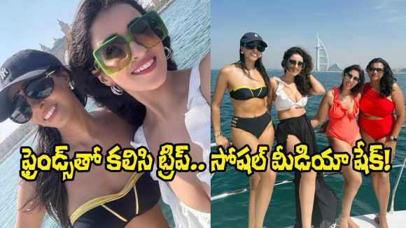 Actress Anshu: ఫ్రెండ్స్‌తో కలిసి నాగార్జున హీరోయిన్ అందాల విందు.. ఫొటోలు వైరల్!