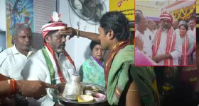 Bhatti Vikramarka: రాష్ట్ర సుభిక్షం.. 3 ట్రిలియన్ డాలర్ల లక్ష్యం.. స్నానాల లక్ష్మీపురంలో డిప్యూటీ సీఎం భట్టి ప్రత్యేక పూజలు
