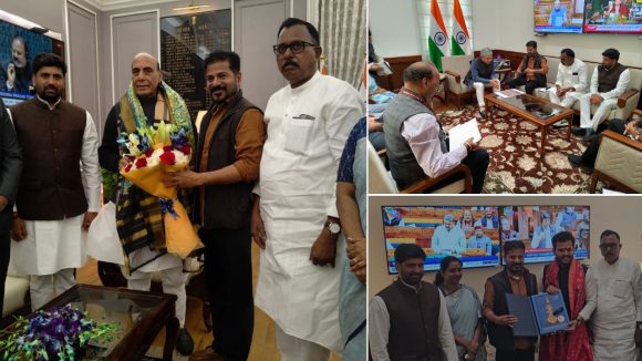 CM Revanth In Delhi: ఢిల్లీలో బిజీగా సీఎం రేవంత్, కేంద్రమంత్రులతో భేటీ,  ప్రాజెక్టులు.. ఆపై నిధులపై చర్చ