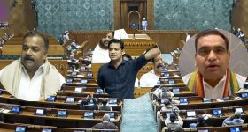 Congress MPs Suspended: యార్‌ ఏంటి..? పార్లమెంట్‌లో ఇవేం మాటలు..?  8 మంది ఎంపీలపై సస్పెన్షన్ వేటు