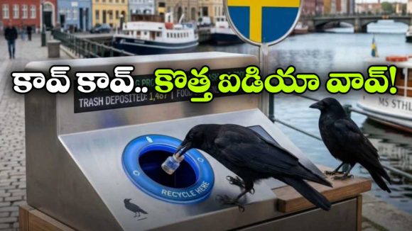 Viral News: ఇక కాకులు కూడా మనుషుల్లా సంపాదివచ్చు.. చెత్త కనిపిస్తే వాటికి పండగే!