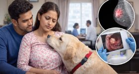 Dog and Cancer: వాసన చూసి క్యాన్సర్ కనిపెట్టిన పెంపుడు కుక్క, దంపతుల ప్రాణాలు దక్కాయి