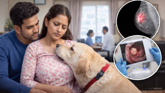 Dog and Cancer: వాసన చూసి క్యాన్సర్ కనిపెట్టిన పెంపుడు కుక్క, దంపతుల ప్రాణాలు దక్కాయి