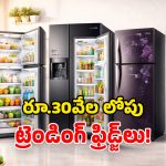 Fridges Under Rs 30,000: తక్కువ బడ్జెట్‌లో.. టాప్-5 ఫ్రిడ్జ్‌లు ఇవే.. మెరుగైన కూలింగ్, అత్యాధునిక ఫీచర్లు!