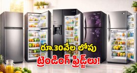 Fridges Under Rs 30,000: తక్కువ బడ్జెట్‌లో.. టాప్-5 ఫ్రిడ్జ్‌లు ఇవే.. మెరుగైన కూలింగ్, అత్యాధునిక ఫీచర్లు!