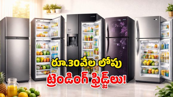 Fridges Under Rs 30,000: తక్కువ బడ్జెట్‌లో.. టాప్-5 ఫ్రిడ్జ్‌లు ఇవే.. మెరుగైన కూలింగ్, అత్యాధునిక ఫీచర్లు!