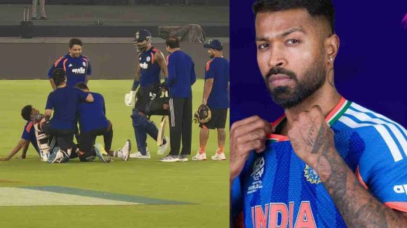 Hardik Pandya: హార్దిక్ పాండ్యా త‌ప్పిదం, సూప‌ర్ 8 కంటే ముందే టీమిండియాకు షాక్‌..గ్రౌండ్ లో ప‌డిపోయిన ప్లేయ‌ర్‌