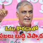 Harish Rao: పురపోరులో బీఆర్ఎస్ జోరు.. ప్రజావ్యతిరేకతకు నిదర్శనం.. హరీశ్ రావు కీలక వ్యాఖ్యలు