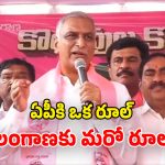 Harish Rao: విశాఖ తరహాలో.. ఖాజీపేటను రైల్వే జోన్ చేయాలి.. రేవంత్‌దే బాధ్యత