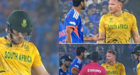 Ind vs SA Super 8: డేవిడ్ మిల్ల‌ర్‌, సుంద‌ర్ మ‌ధ్య గొడ‌వ‌..టీమిండియా ముందు కొండంత టార్గెట్‌