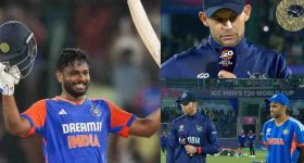 India vs Namibia: టాస్ ఓడిన టీమిండియా..అభిషేక్ శ‌ర్మ ఔట్‌..సంజు మ‌రోసారి విఫ‌లం