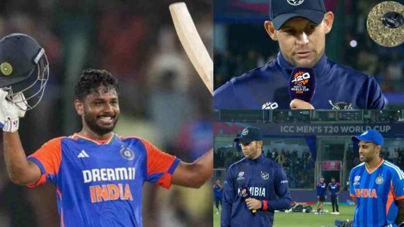 India vs Namibia: టాస్ ఓడిన టీమిండియా..అభిషేక్ శ‌ర్మ ఔట్‌..సంజు మ‌రోసారి విఫ‌లం