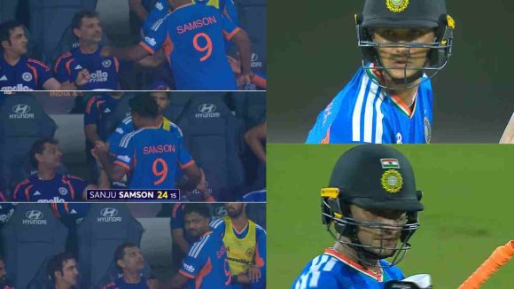 India vs Zimbabwe: సంజును బండ‌బూతులు తిట్టిన గంభీర్‌…టీమిండియా స్కోర్ 250 క్రాస్‌