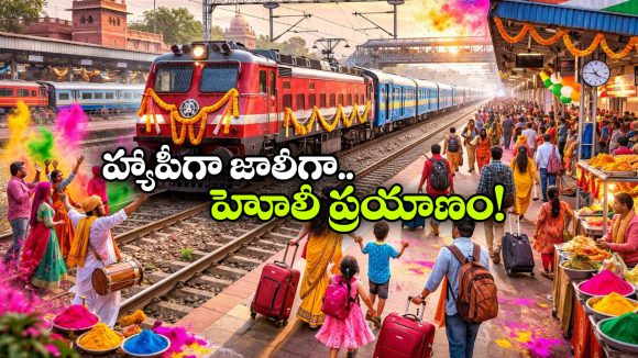 Holi Special Trains: హోలీ వేళ రైల్వే గుడ్ న్యూస్, అందుబాటులోకి 1,244 స్పెషల్ రైళ్లు!