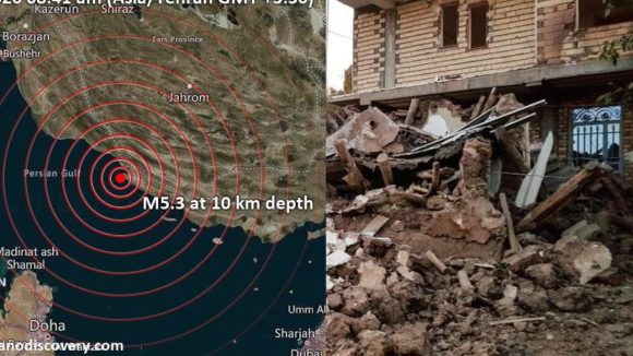 Iran Earthquake: ఇరాన్‌లో భూకంపం.. 5.3 గా నమోదు,  ఖతార్‌-యూఏఈలో కూడా