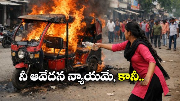 E-Rickshaw Burn: రూ.2.5 లక్షలు విలువ చేసే ఇ-రిక్షాను తగలబెట్టేసిన మహిళ.. కారణం ఇదేనట!