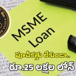 MSME Loans: ఎంఎస్ఎంఈలకు ఆర్బీఐ గుడ్ న్యూస్.. పూచీకత్తు లేకుండా రూ.25 లక్షల రుణాలు
