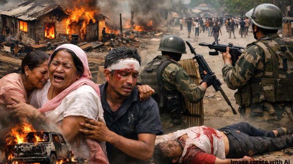 Manipur Violence: మైతీ-కుకీ ఘర్షణల్లోకి ‘నాగా’లు.. సరికొత్త మలుపు తిరిగిన మణిపూర్ సంక్షోభం