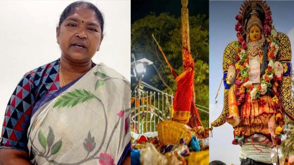 Medaram Jathara 2026: రెండున్నర కోట్ల మంది భక్తుల రాక.. విపక్షాల ప్రశంసలే మాకు నిదర్శనం..  మంత్రి సీతక్క