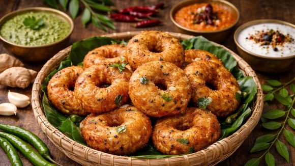 Minapappu Masala Vada: సింపుల్ అండ్ టేస్టీ మినప్పప్పు మసాలా వడ రెసిపీ మీ కోసం!