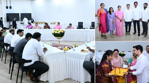 Amaravati: మంత్రి లోకేష్ కొత్త సంప్ర‌దాయానికి శ్రీకారం.. ఎమ్మెల్యేల కుటుంబసభ్యులతో డిన్నర్ భేటీలు