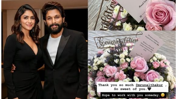 Allu Arjun -Mrunal Thakur: అల్లు అర్జున్ అట్లీ సినిమాలో మృణాళ్ ఠాకూర్..హింట్ ఇచ్చిన బన్నీ!