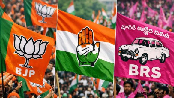 Municipal elections 2026: త్రిముఖ పోరులో ‘హస్తం’ హుందాతనం వెనుక.. అసలు మతలబు ఇదేనా..