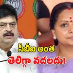 Telangana BJP Chief: చంకలు గుద్దుకోవద్దు.. ముందుంది ముసళ్ల పండుగ.. కవితకు టీబీజేపీ చీఫ్ వార్నింగ్!