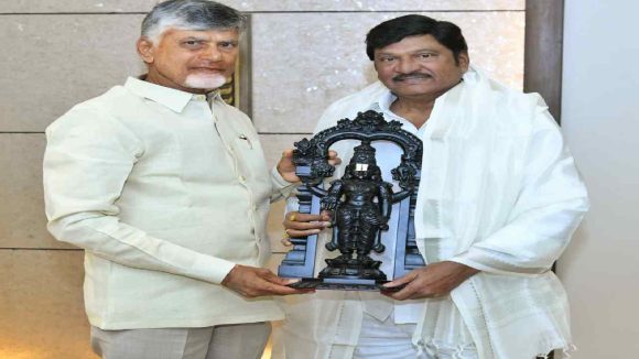 Rajendra Prasad: నటకిరీటి రాజేంద్ర ప్రసాద్‌కు సీఎం చంద్రబాబు సత్కారం..!