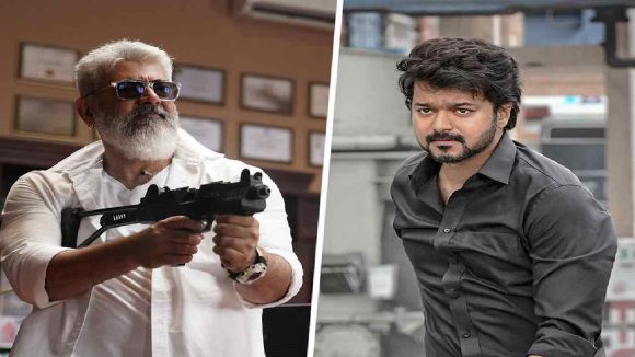 Ajith vs Vijay: రోడ్డుపై కొట్టుకున్న హీరోలు అజీత్, విజయ్.. దిగజారిన దళపతి ఫ్యాన్స్, ఇదిగో వీడియో
