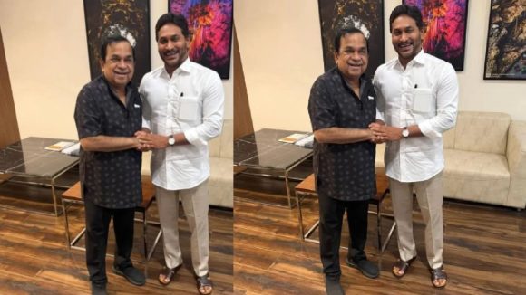 Bramhanandam: కామెడీ కింగ్ బ్రహ్మానందంతో మాజీ సీఎం వైయస్ జగన్… వైరల్ అవుతున్న ఫోటో
