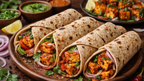 Paneer Tikka Chapati: మైదా లేకుండా హెల్దీ పన్నీర్ రోల్స్.. ఈ సీక్రెట్ మసాలాలతో చేసుకుంటే టేస్ట్ మామూలుగా ఉండదు!