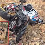 Road Accident: ఘోర రోడ్డు ప్రమాదం.. బీఎండబ్ల్యూ బైక్ అదుపుతప్పి యువకుడు మృతి
