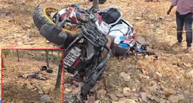Road Accident: ఘోర రోడ్డు ప్రమాదం.. బీఎండబ్ల్యూ బైక్ అదుపుతప్పి యువకుడు మృతి