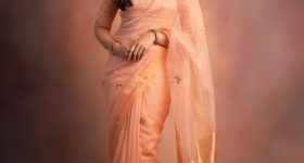 Rukmini Vasanth: చీరకట్టులో రుక్మిణీ అందాలు.. ఫోటోలు వైరల్