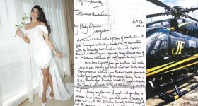 Jacqueline Fernandez: జైలు నుంచి జాక్వెలిన్ కి ఖైదీ ప్రేమలేఖ.. ఏకంగా హెలికాప్టర్ గిఫ్ట్?