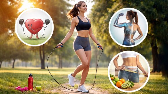 Skipping Benefits: బరువు తగ్గాలా? గుండె హెల్దీగా ఉండాలా? అయితే రోజూ 15 నిమిషాలు స్కిప్పింగ్ చేయండి చాలు!