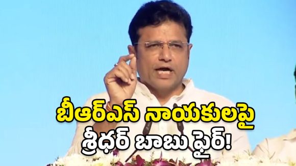 Sridhar Babu on BRS: మాట తప్పని ప్రభుత్వం మాది.. గ్యారెంటీలను పట్టాలెక్కిస్తున్నా.. శ్రీధర్ బాబు కీలక వ్యాఖ్యలు