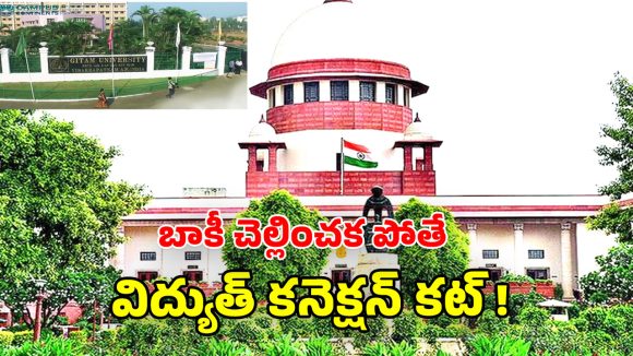 Supreme Court: గీతం యూనివర్సిటీకి బిగ్ షాక్.. విద్యుత్ బకాయిలపై  సుప్రీం కోర్టు కీలక అదేశం