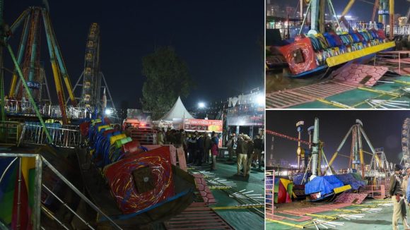 Surajkund Fair: కూలిన జెయింట్ స్వింగ్, స్పాట్‌లో 18 మంది, కూరజ్‌కుండ్‌ మేళాలో దారుణం