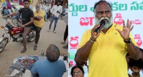 Jagga Reddy Humanity: జగ్గారెడ్డి మరోసారి మానవత్వం..  ఆ వ్యక్తికి రూ.50 వేలు సాయం