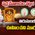 TTD Reforms: ఇకపై టీటీడీలో పొలిటికల్ ఆటలు సాగవు… కూటమి సర్కార్ ప్లాన్ ఇదే..!