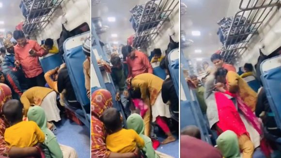 Viral Video: రైలులో సీటు కోసం.. ఇద్దరు మహిళలు కుమ్మేసుకున్నారు, వీడియో వైరల్