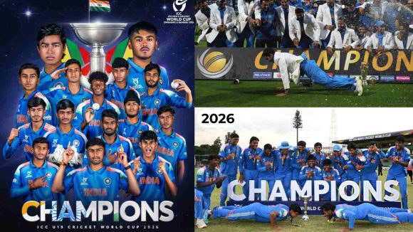 U-19 World Cup Final: ఫైన‌ల్స్ లో ఇంగ్లాండ్ చిత్తు..6వ సారి ప్ర‌పంచ క‌ప్ గెలుచుకున్న టీమిండియా