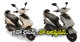 Road Accident: షాకింగ్ వీడియో.. రోడ్డు దాటుతున్న ఓ చిన్నారిని ఢీకొన్న బైకర్