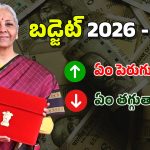 Union Budget 2026: కేంద్ర బడ్జెట్ – 2026 ఎఫెక్ట్.. ధరలు పెరిగేవి, తగ్గేవి ఇవే.. ఫుల్ లిస్ట్‌ మీకోసం