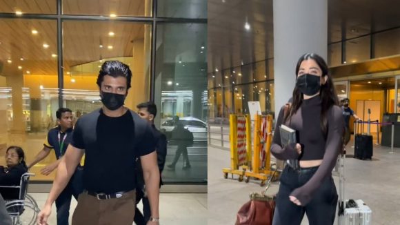 Vijay -Rashmika: స్వయంగా పెళ్లి ఏర్పాట్లు.. ఎయిర్పోర్టులో దర్శనమిచ్చిన విజయ్ – రష్మిక!