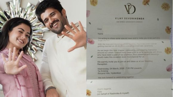 Vijay Rashmika Wedding: విజయ్ రష్మిక వెడ్డింగ్ ఇన్విటేషన్ చూశారా..పెళ్ళి, రిసెప్షన్ డీటెయిల్స్ ఇవే!